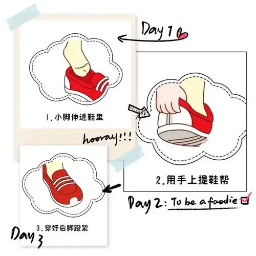 萌宝真能干——自理能力大比拼之穿鞋篇