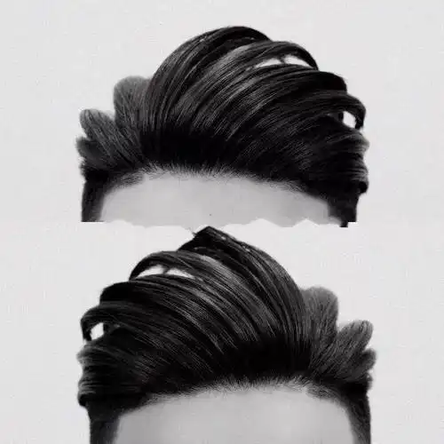 利落感侧分背头 非常适合职场上班族,发型着装除了时尚以外,一定要