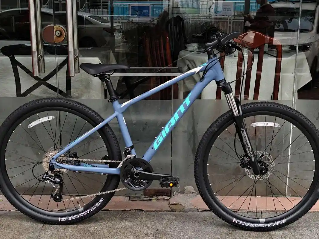 捷安特atx 830 8系销冠atx830 2023款 全新涂装​ 消光月食蓝 水墨