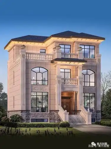 11×11米三层豪华小别墅,带地下室,过悠然惬意的生活