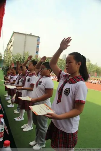 卫国小学2014年秋季开学典礼