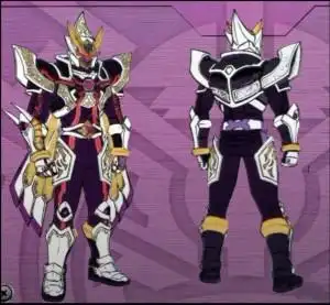 铠传中修罗铠甲没有召唤器,非原始形态.