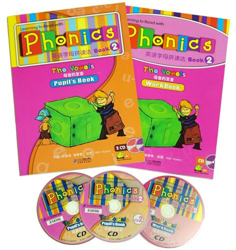 super phonics 2级英语字母自然拼读法book2小米米兔机器岛点读书