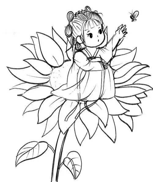 笔记灵感  #画画  #商业插画  #古风插画  #原创插画  #插画  #箔画