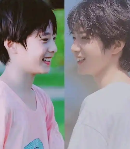 时间真的是很奇妙的东西,不知不觉中刘耀文已经从一米六的"小奶团子"