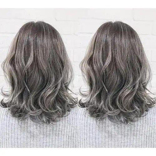 雾灰色发色潮人都喜欢的流行发色