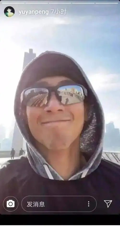 彭于晏在刚刚上海外滩跑步,竟无人认出