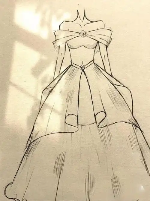 好看的礼服公主礼服简笔画裙子简笔画图片大全连衣裙公主连衣裙公主裙