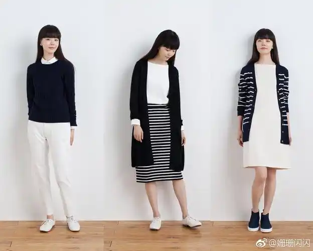 muji无印良品女士秋冬穿搭lookbook每一套都是百年经典