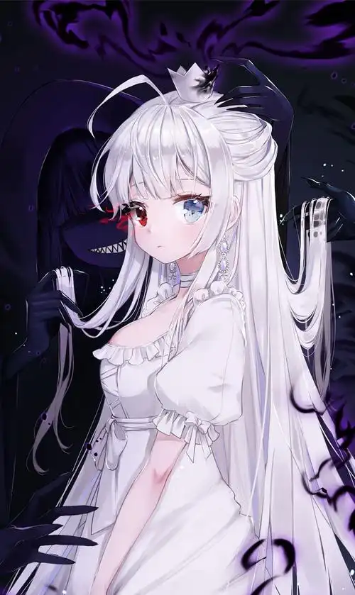 蓝光动漫壁纸:昨天看了你一眼,现在眼睛还疼呢