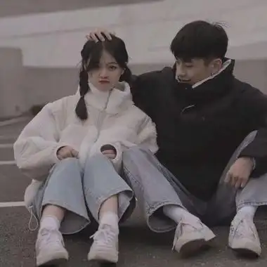 情侣双人头像两张一对高清恩爱的超甜情侣头像双人一对两张图片