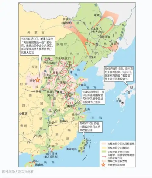 一起学党史中国抗日战争