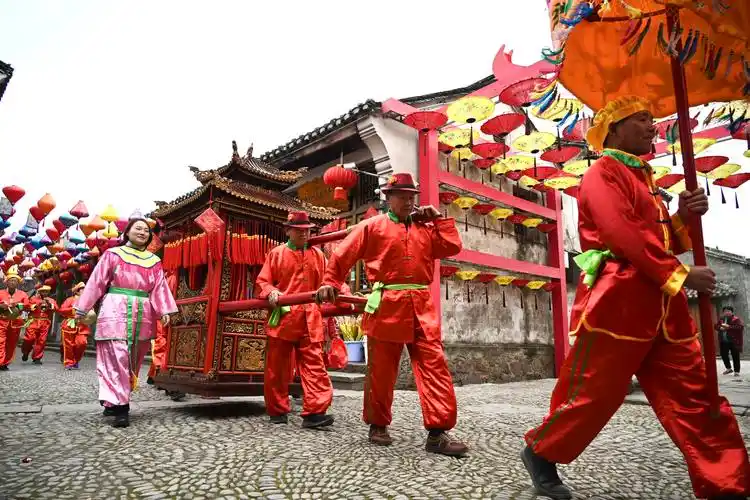 活着的宝贝外国友人眼中宁海十里红妆传统婚俗