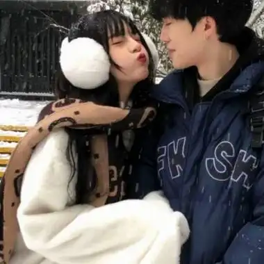 仙气情头一左一右真人-情侣头像 - 壁纸之家