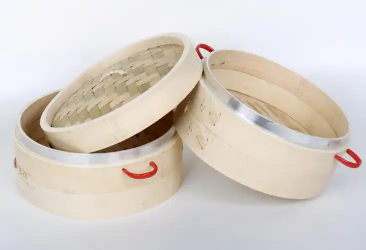 厨房小笼包蒸笼 竹蒸笼定制馒头包子饺子蒸笼 酒楼早茶蒸笼笼屉