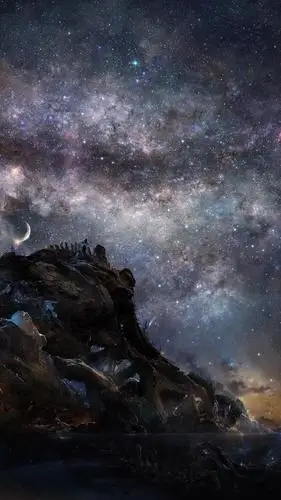 唯美星空图片|神仙壁纸