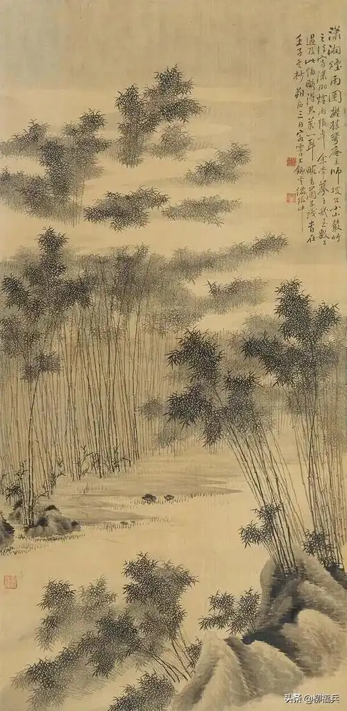 名家山水画《潇湘图》欣赏