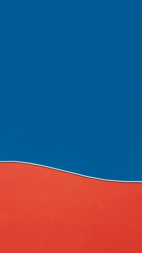 红蓝搭配很合适,另类-手机壁纸