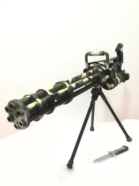 简单枪加特林简笔画