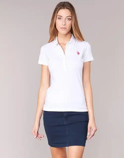 s polo assn. 美国马球协会 logo 白色