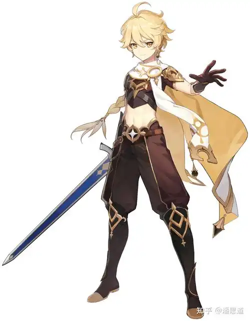 全身像无背景png格式,genshin impact 派蒙七神人物绘画图片素材