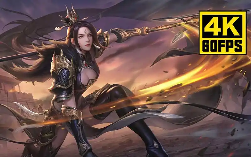 【4k60帧】吕家女儿胜须眉,胭脂红妆配武裳!炽焱流金·吕玲绮