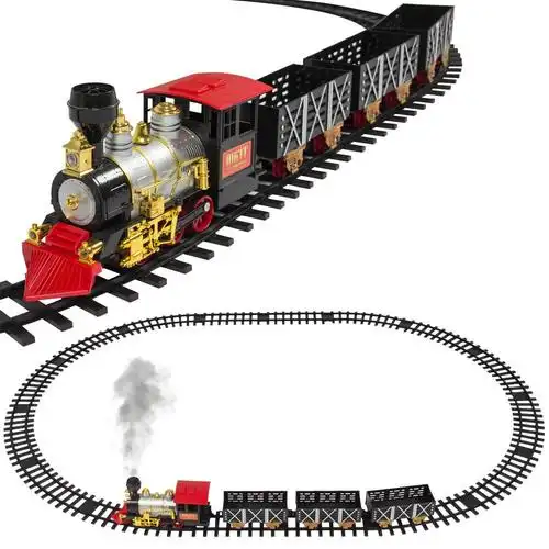 classic train set 冒雨火车玩具