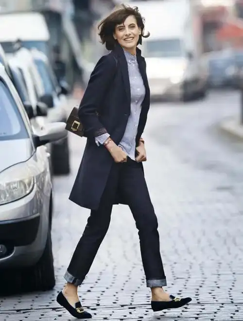 法国女人穿衣搭配风格_发型图片