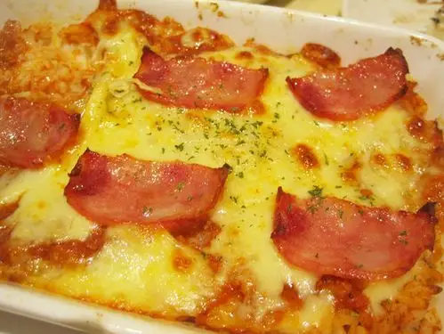 培根芝士焗饭