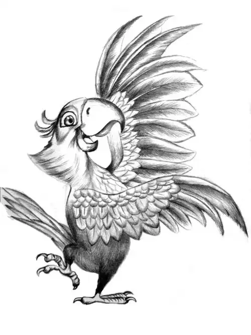 铅笔动物素描系列之