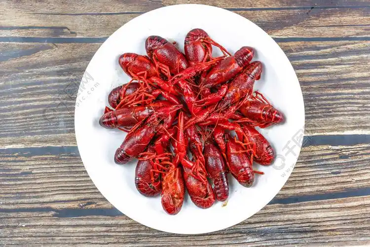 美食小龙虾高清摄影图