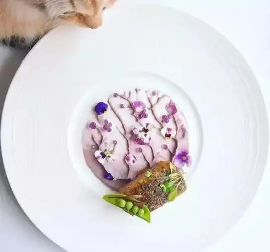 米其林餐厅那些奢华的西餐摆盘, 竟然是信手拈来!