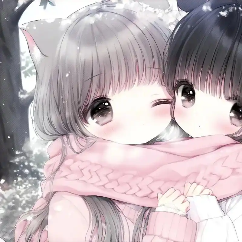 首发闺蜜头像.无底纹原图神图君0892#ai #闺蜜头像 # - 抖音