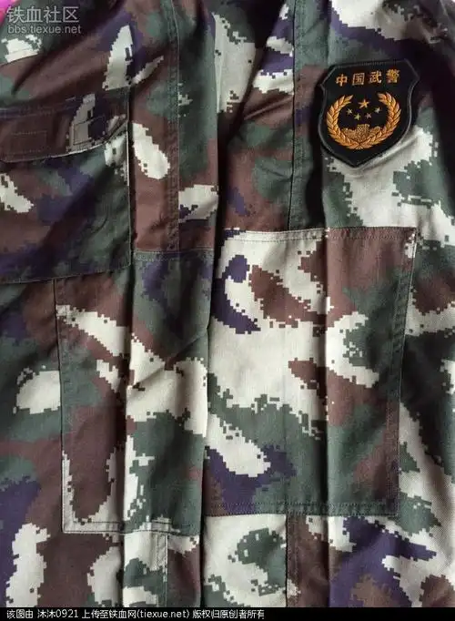 [原创]07武警夏季作训服(领章款)