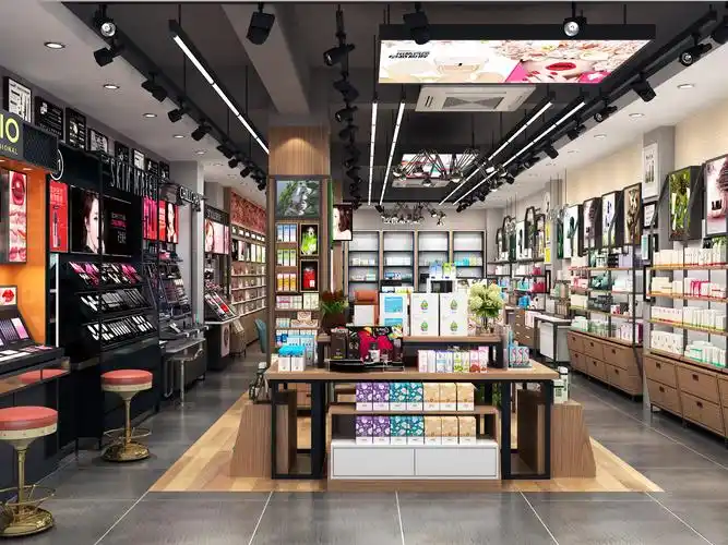 化妆品集合店设计图