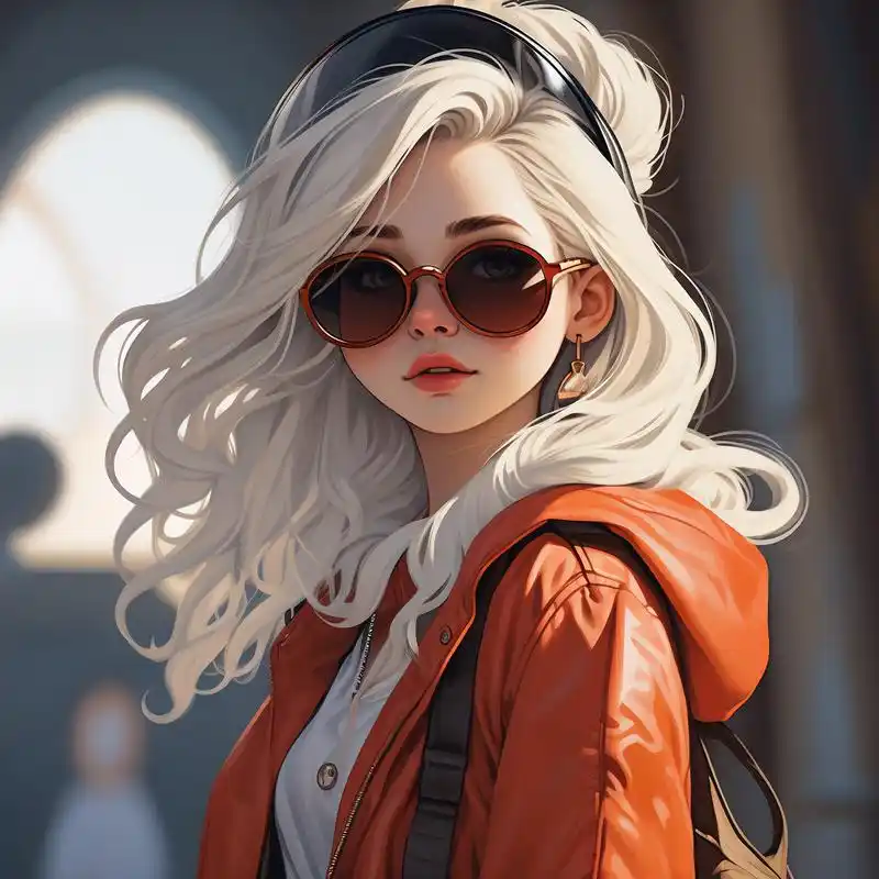 墨镜女生头像,高冷又霸气90 墨镜一戴,谁都不爱,超酷女生头像,高级