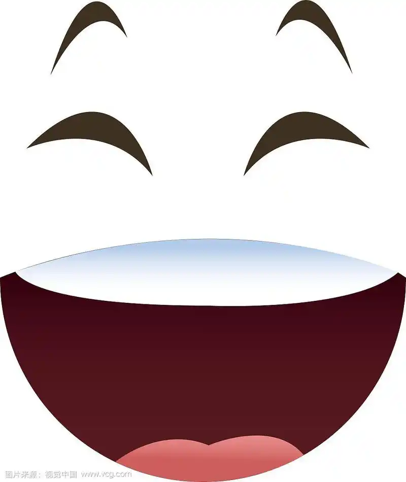 大笑表情脸图标