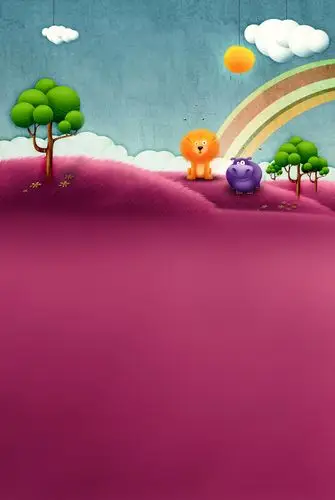 儿童摄影背景图片 - ps教程网