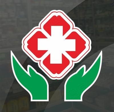 医院提示门诊装饰药房玻璃店铺科室红十字贴纸药箱卫生室贴画标识