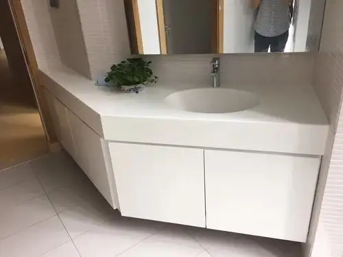 美国杜邦可丽耐人造石贵阳杜邦人造石corian纯亚克力异型定制台面