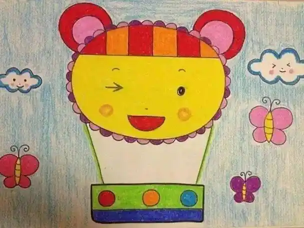 大班简笔画作品范画