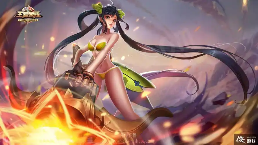 王者荣耀孙尚香去衣图