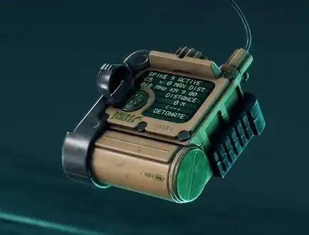 配备有远程引爆器的c5合成炸药.根据实际需要进行布置.