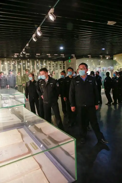市局情指勤合成作战中心组织辅警到济南市警察博物馆参观
