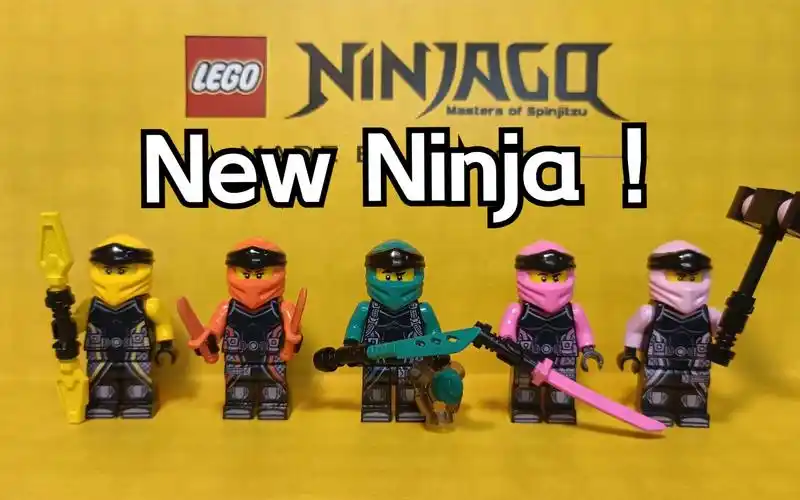 乐高幻影忍者 新忍者 new ninja 人仔自制