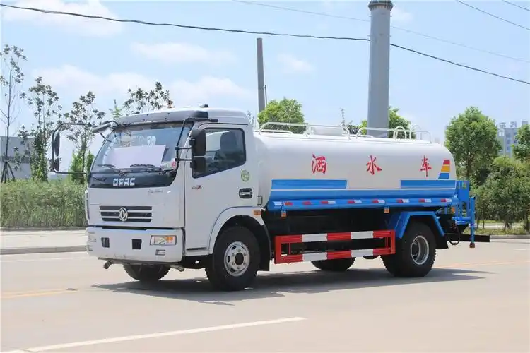 东风3吨抑尘洒水车天锦多功能喷雾车消防洒水车厂家直销