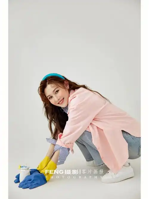 元气满满的鬼马少女艺术照北京写真