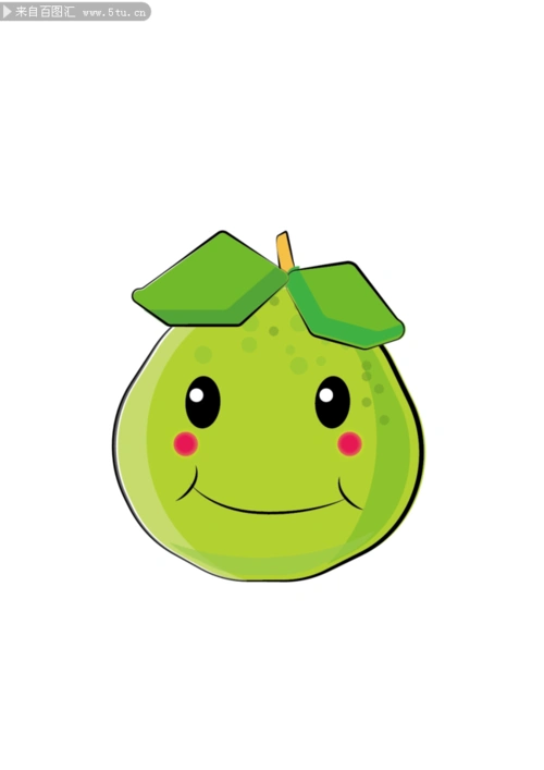 卡通柚子图片