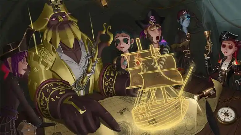 深渊的呼唤i启航|专业的不专业绘师gagimas的第五人格插画图片