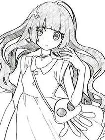 动漫美少女唯美图片简笔画图片 简笔画动漫人物